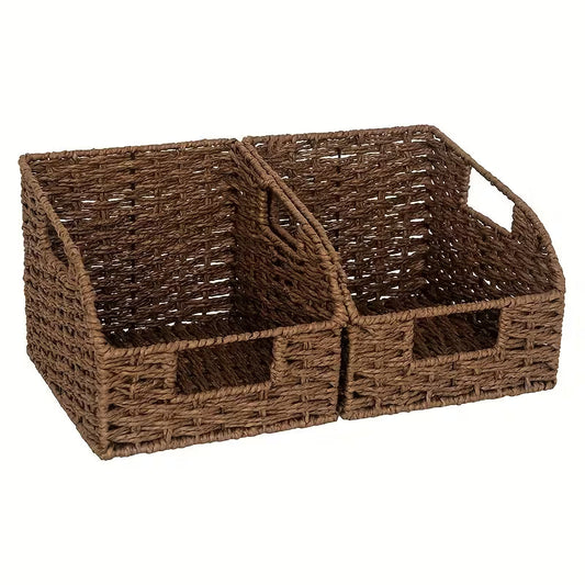 2pcs Baskets for Organizing Pantry
